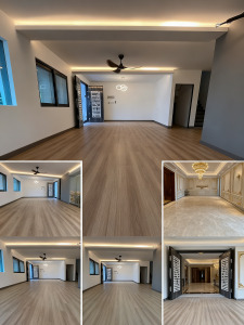 Применение SPC напольное покрытие Foshan Alu Mrs / spc-flooring