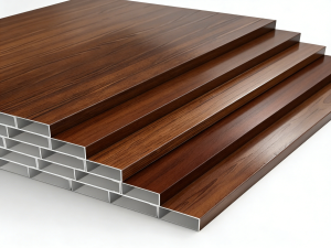 Алюминиевые сварные стеновые панели сотовая структура