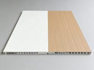 Алюминиевая стеновая панель с сотовым заполнителем для коммерческого проекта