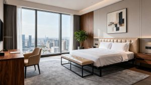 Процесс установки Углеродно-кристаллическая панель в отеле