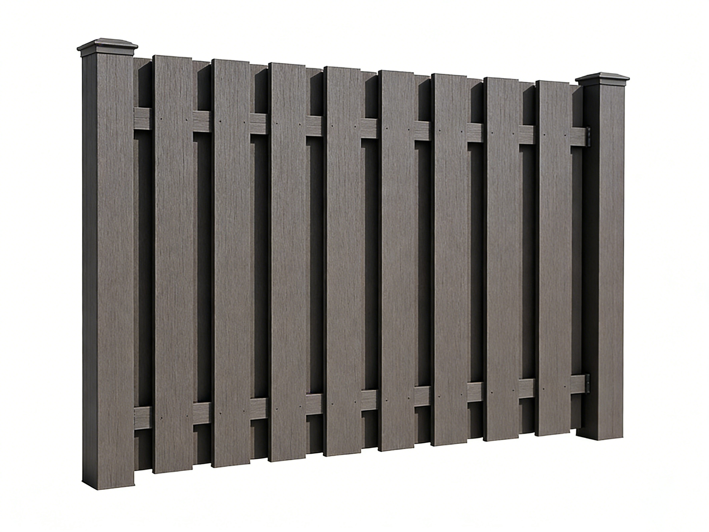 WPC забор 2025 для наружных ограждений устойчивый к влаге и ультрафиолету