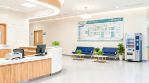 SPC каменные стеновые панели для современного медицинского центра