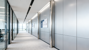 Полностью алюминиевая сварная стеновая панель для оформления офисных помещений