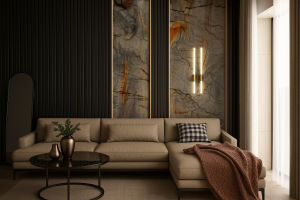 Применение ПВХ-панель Great Wall Foshan Alu Mrs / Панели на стене