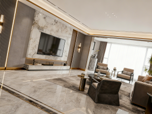 Применение Декоративная отделка Foshan Alu Mrs / стеновая панель в коммерческом пространстве