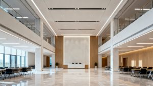 Применение Противоударная панель SPC в проекте