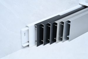 плинтус из алюминиевого сплава для современных интерьеров