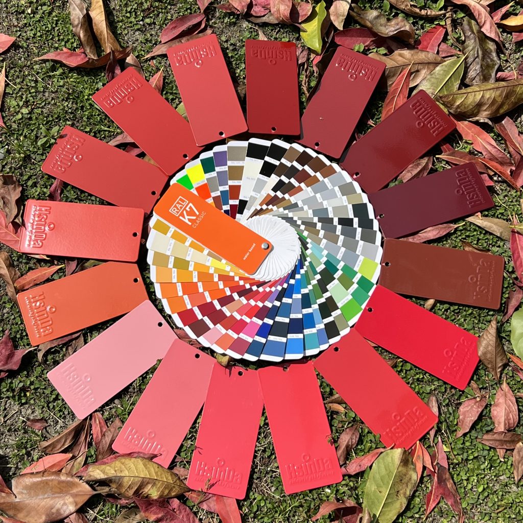 Порошковое покрытие RAL K7 Все цвета OEM Tribo ...