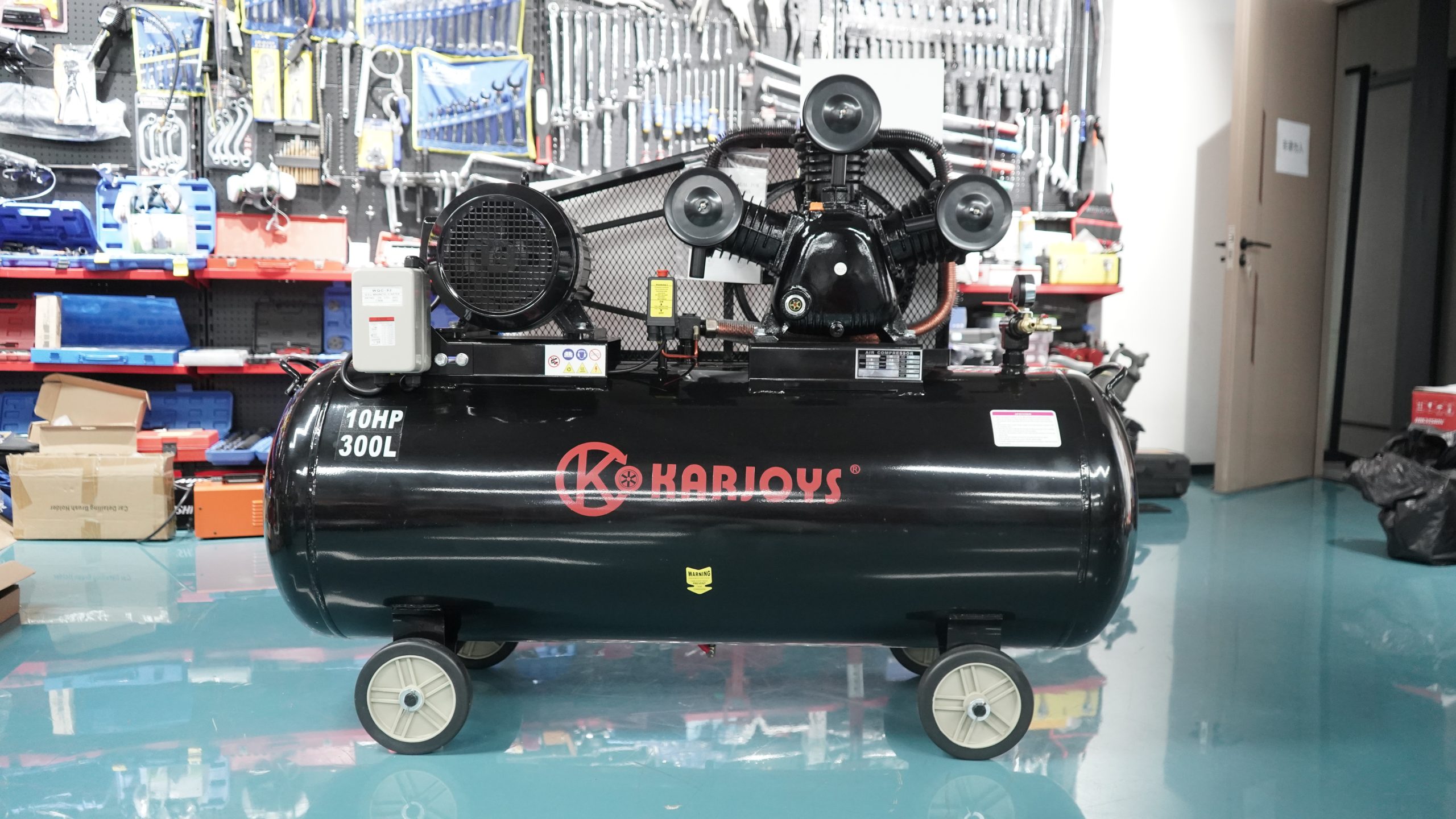 KJ-HK55300V81 Промышленный Тяжелый Бесшумный Безмасляный Поршневой Воздушный Компрессор 300Л 7.5кВт Трехфазный 380В Сертификат CE