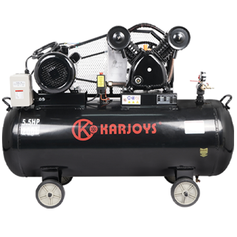 HK55200V81 Промышленный Электрический Безмасляный Поршневой Воздушный Компрессор 200Л 8 Бар 5.5 Л.С. 480 Л/Мин С Автоматическим Запуском И Остановкой, Сертификат CE, Для Автосервиса И Покраски