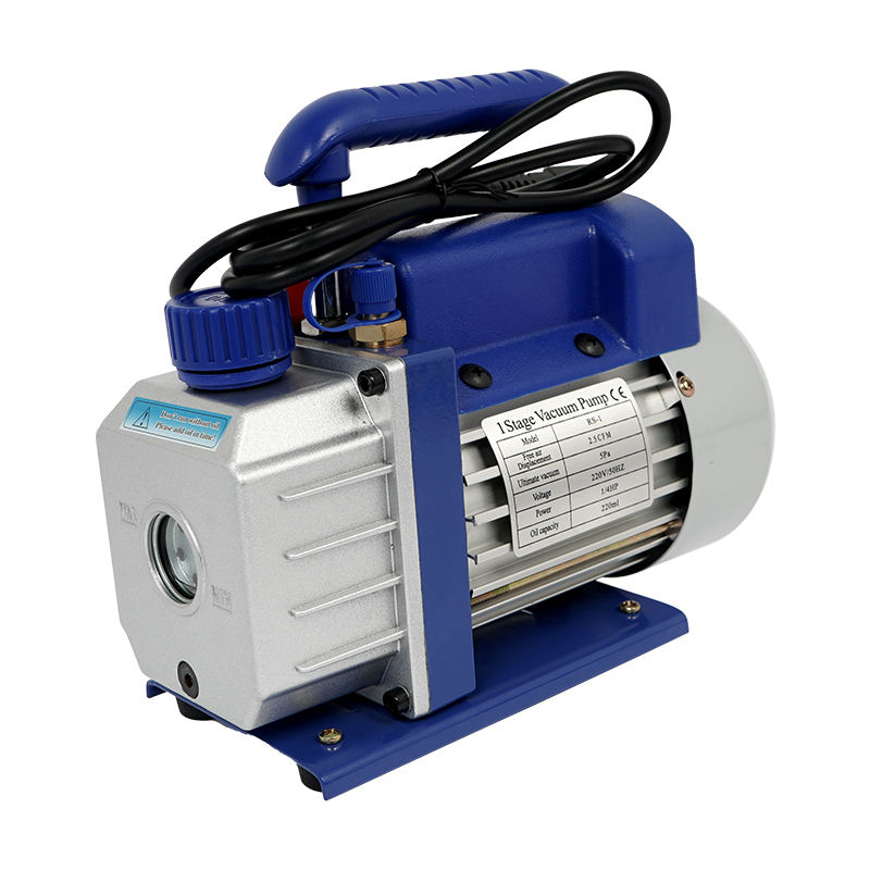 KJ-BZ-5 3CFM 1/3HP Вакуумный Насос С Манометрическим Коллектором Для Автомобильных Кондиционеров – Совместимость С R134a R410a R22 R404, Латунный Корпус, CE Сертификат, 13 Месяцев Гарантии