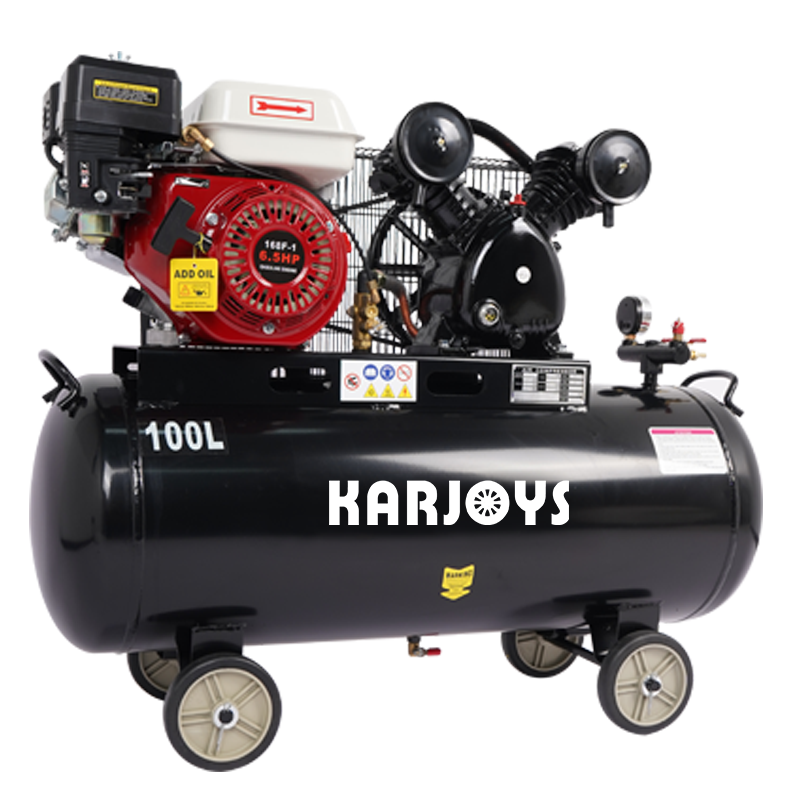 Компрессор HK65100V65Q 100Л 6.5 Л.С. – Портативный Насос Для Шиномонтажа 8 Бар (150 PSI), Низкий Шум, CE/RoHS, Быстрая Доставка