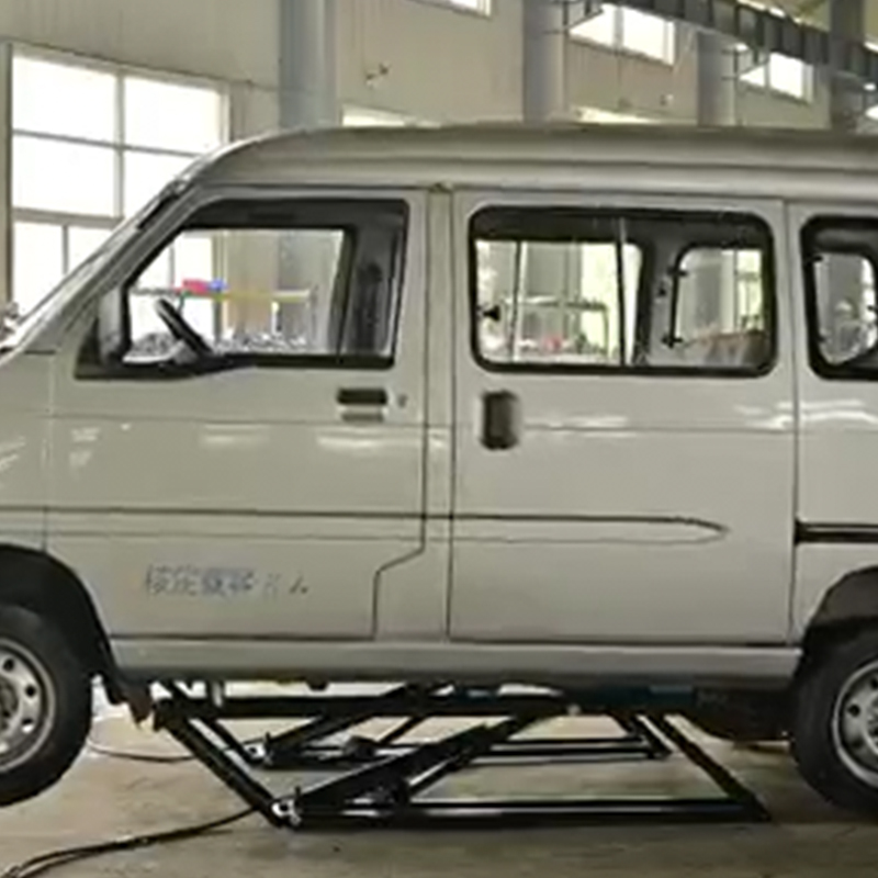 KJ-MINI2800 Портативный Гидравлический Ножничный Автоподъемник 2.8Т 570мм Электрический Привод Для Гаража И Мастерской Сертификат CE RoHS Гарантия 1 Год