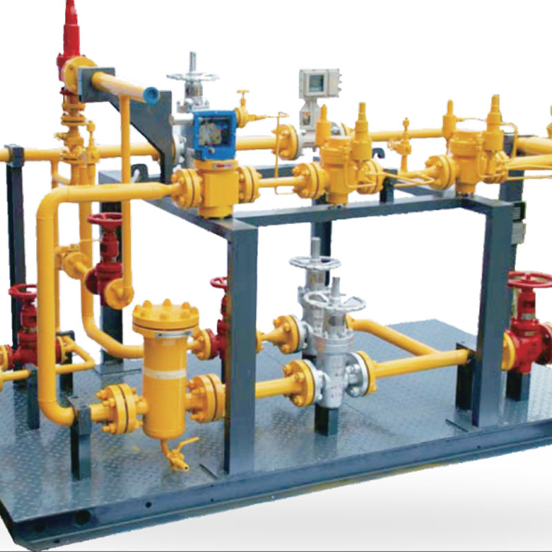Регулирование давления газа (дозирование) сани