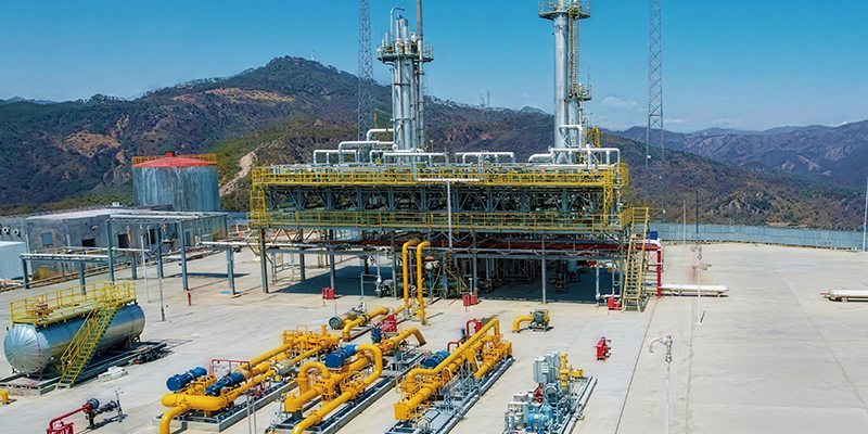 Китайская зарубежная установка по декарбонизации Wobang Shilouxi объемом 3 миллиона кубических метров