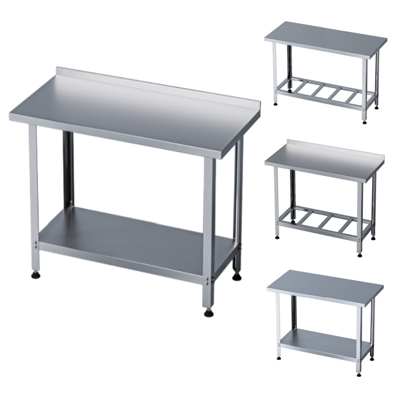 Хевибао Торговое кухонное оборудование — Прочная кухонная рабочая столешница для ресторана из нержавеющей стали