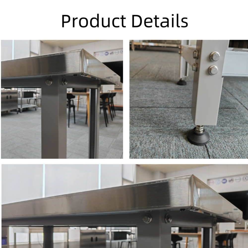 Хевибао Торговое кухонное оборудование — Прочная кухонная рабочая столешница для ресторана из нержавеющей стали