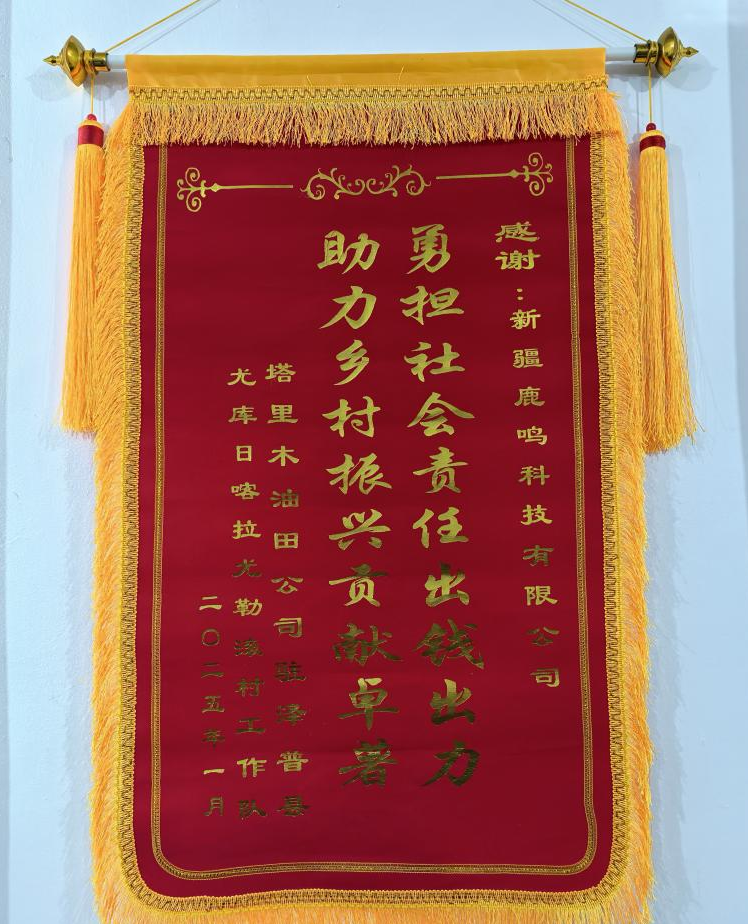 ООО Синьцзян Лумин Технология Содействие сельскому возрождению и проявление корпоративной социальной ответственности