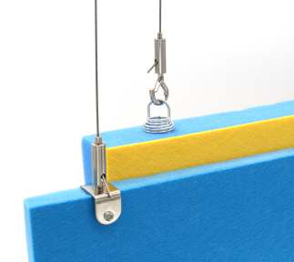 Общий метод установки звукоизоляционных панелей с подсветкой