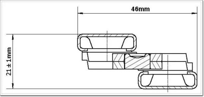 ▲ Размеры раздвижной петли