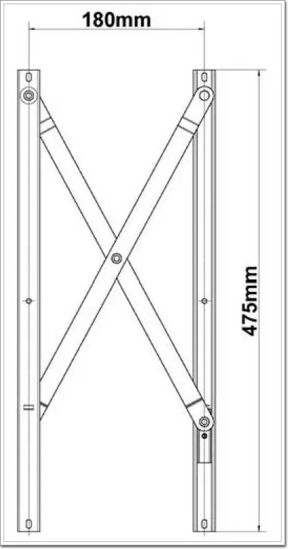 ▲ Размеры раздвижной петли