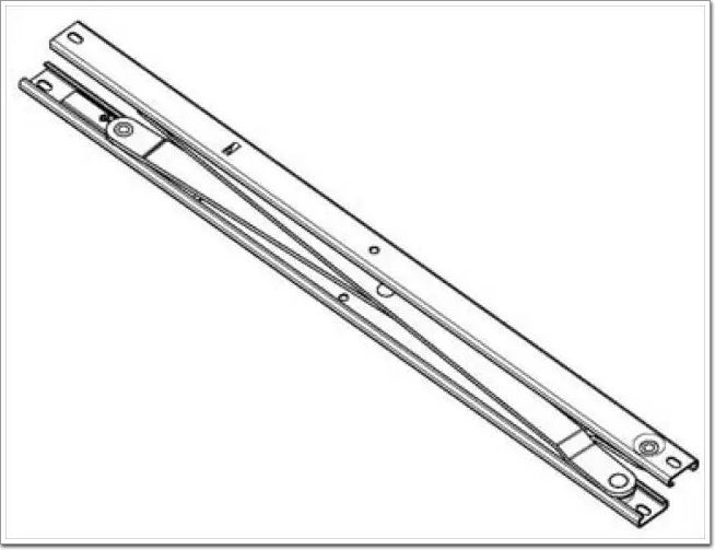 ▲ Принципиальная схема закрытия раздвижной петли