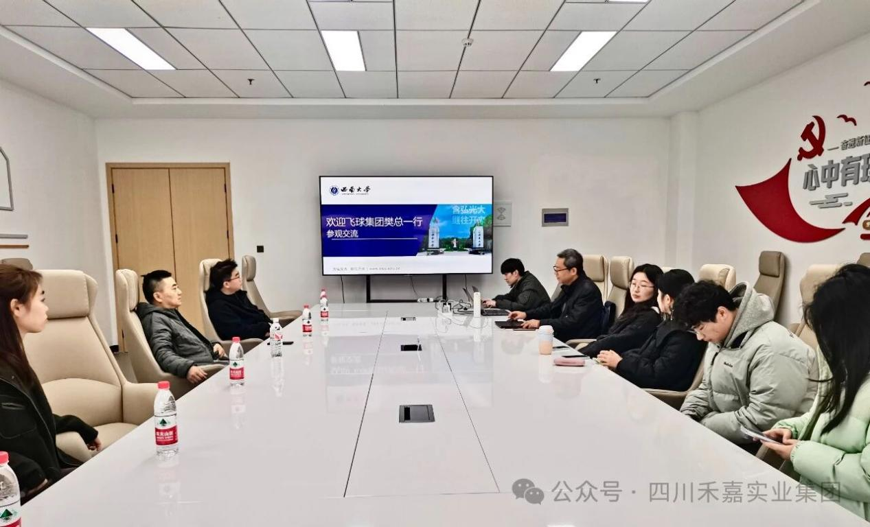Фото | Встреча команд ООО Сычуань Фэйцю (Группа) и Института компьютерных и информационных наук Юго-Западного университета