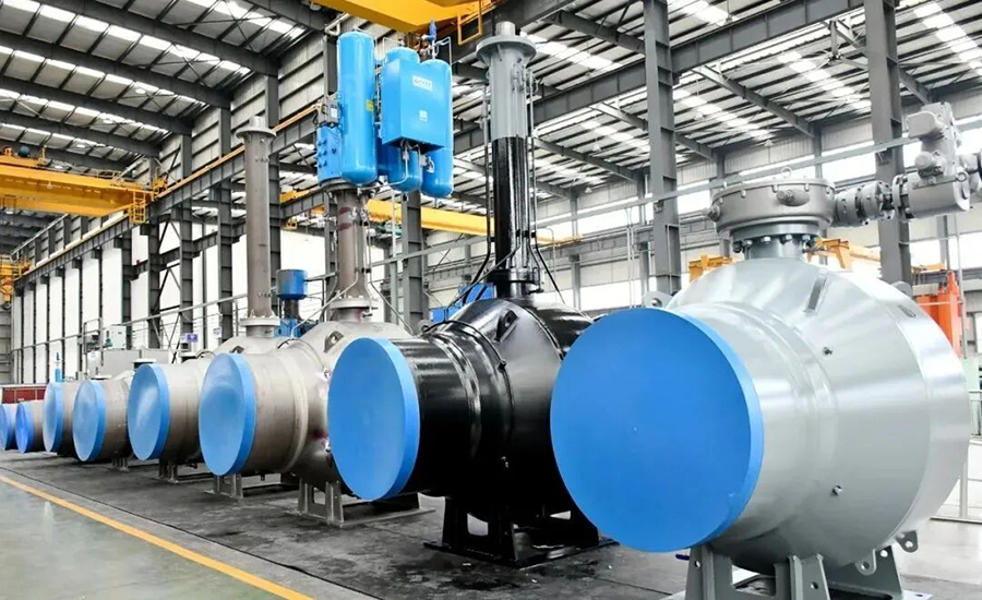 Полносварной шаровой кран большого диаметра (2)