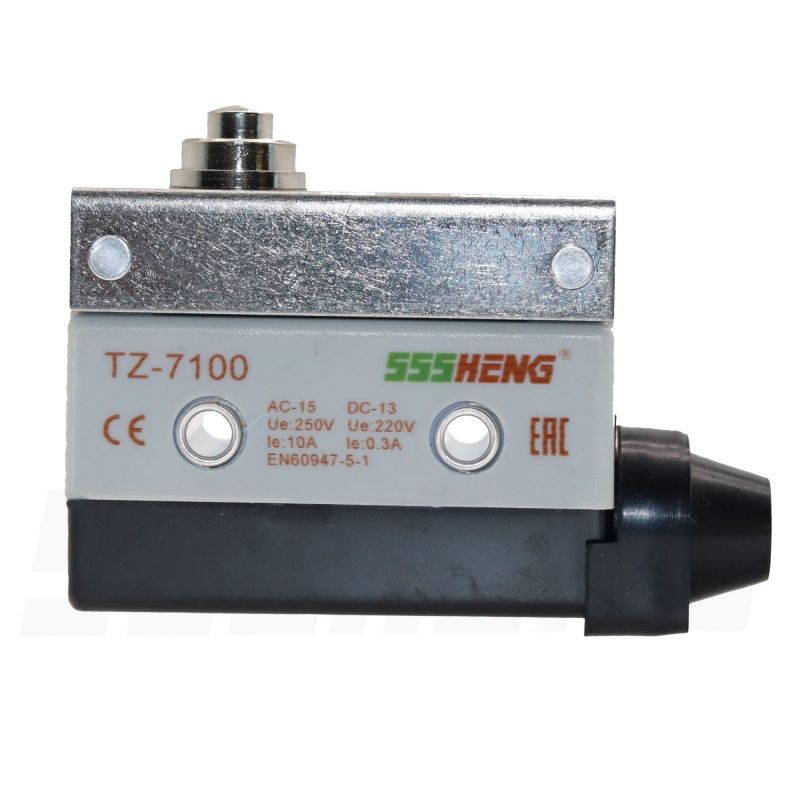 ВККП-7100-65-УХЛЗ ,10A,IP65,1з+1р, короткий кнопочный толкатель, Микровыключатели