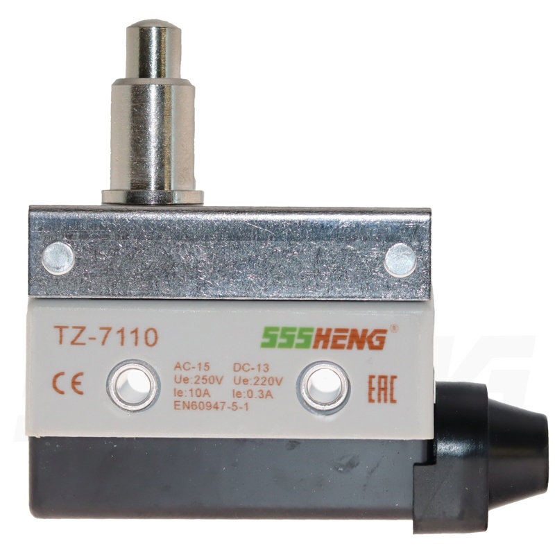 ВККП-7110-65-УХЛЗ ,10A,IP65,1з+1р, кнопочный толкатель, Микровыключатели