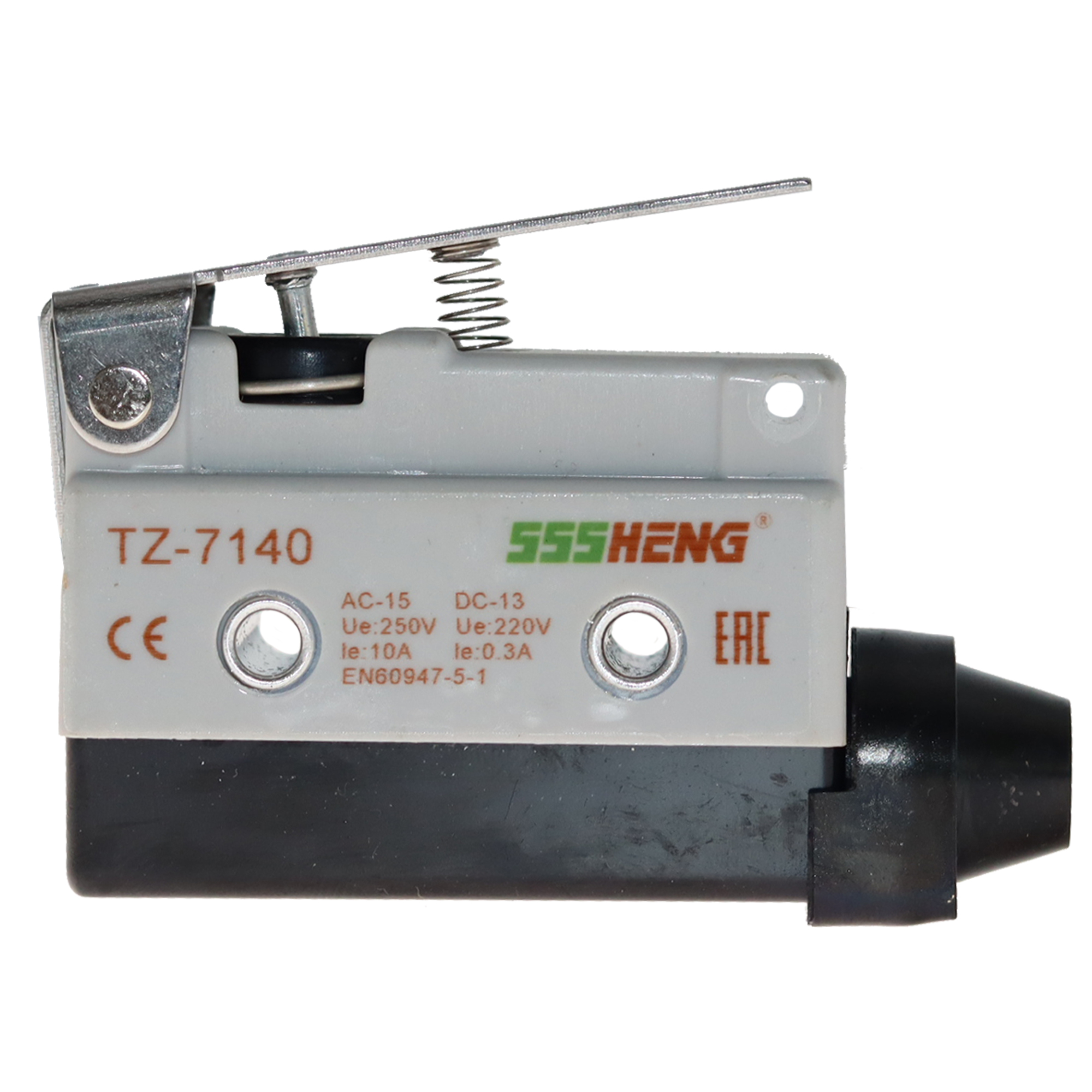 ВККП-7140-65-УХЛЗ ,10A,IP65,1з+1р, Длинный рычаг пластина, Микровыключатели