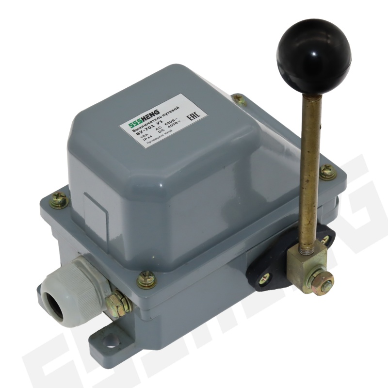 ВУ-701 У1,10А,IP44,IP54,рычаг с ручкой, 3 положения,Выключатели концевые