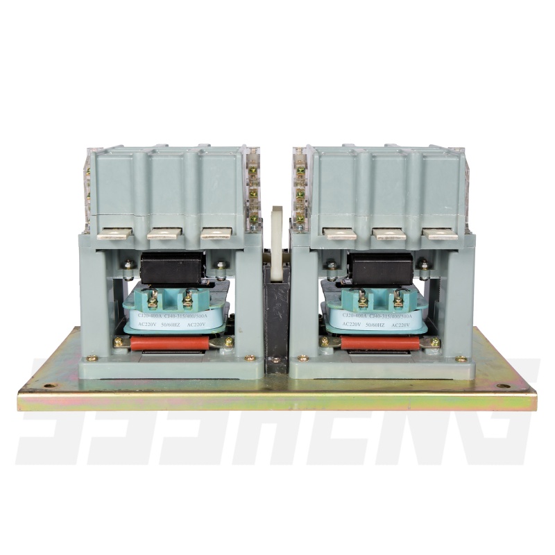 KМ12-400500 УХЛ4 B,400А,8з+4р,IP00,реверсивный,пускатель электромагнитный