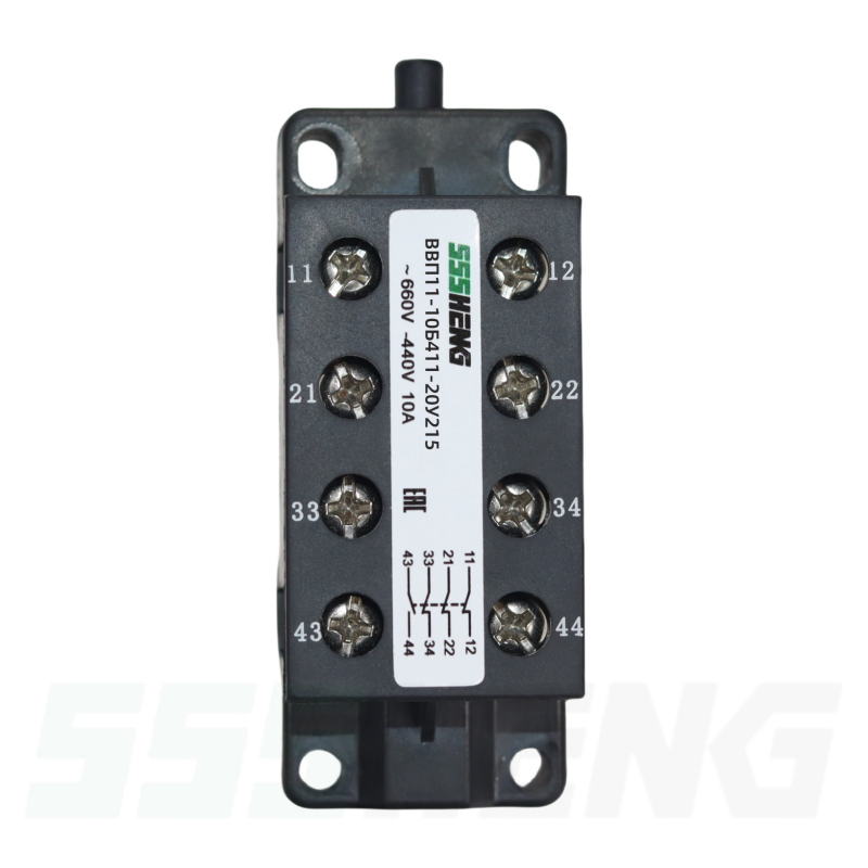 ВВП11-10Б411-20У215 ,10А,1з+3р,IP65,толкатель,Выключатели концевые