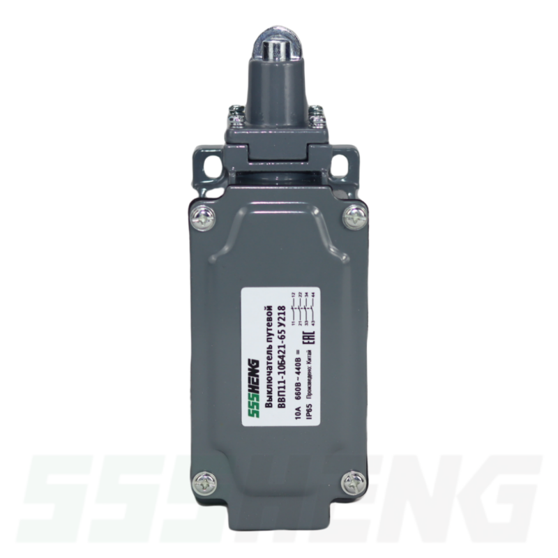 ВВП11-10Б421-65У218 ,10А,4з,IP65,толкатель с роликом,Выключатели концевые
