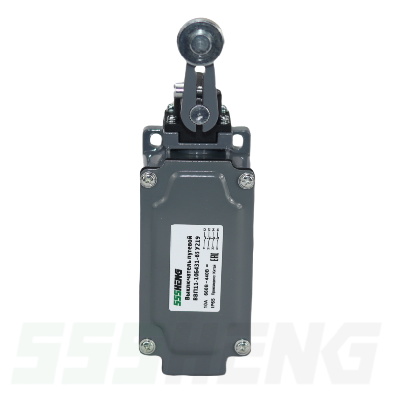 ВВП11-10Б431-65У219 ,10А,4р,IP65,рычаг с роликом,Выключатели концевые