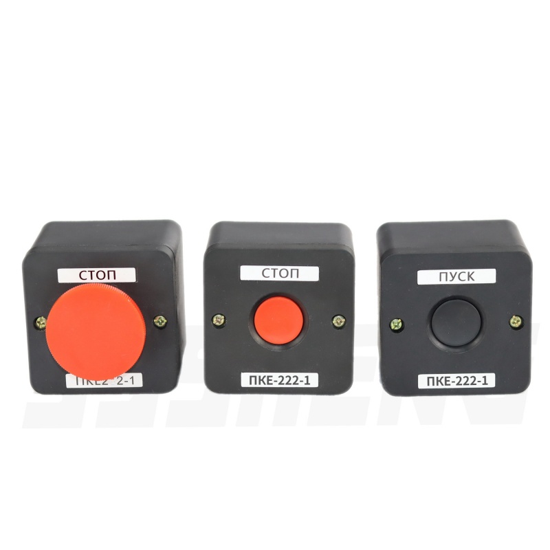 ПКЕ 222-1 У3,10А,IP54,Пост кнопочный