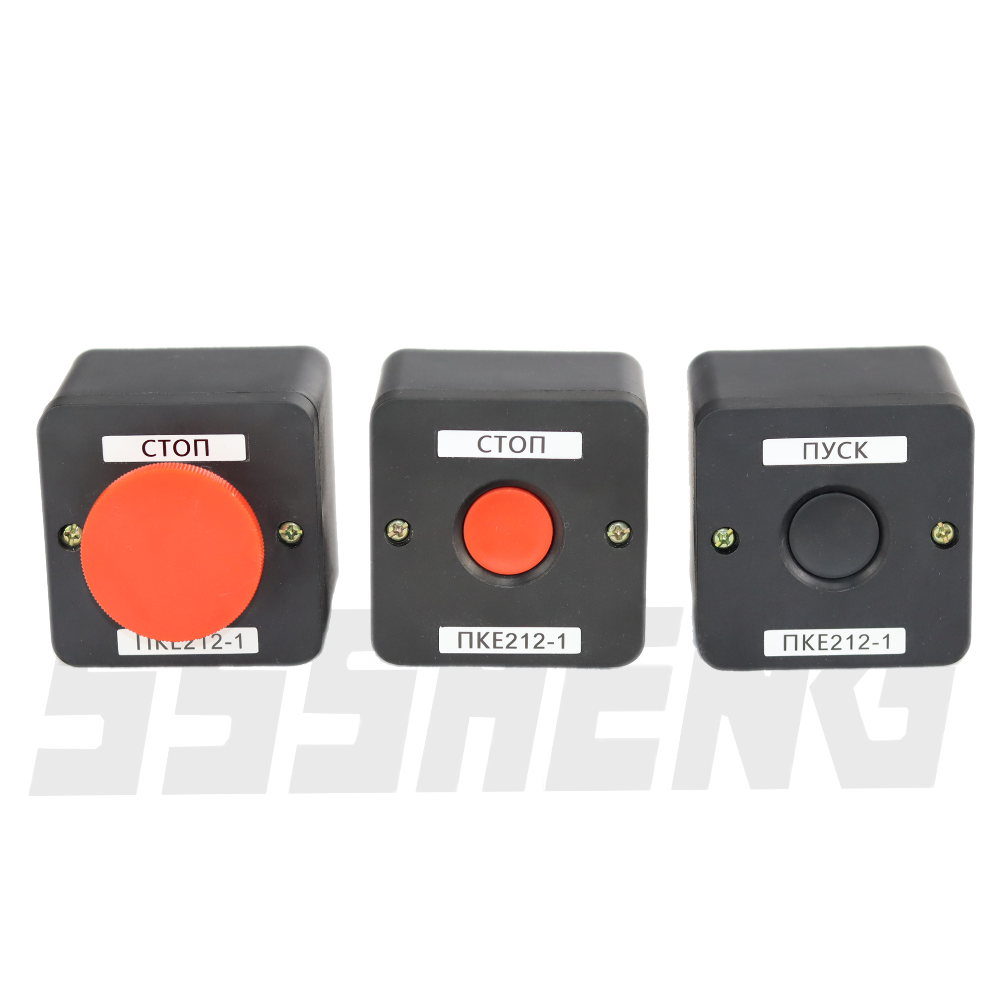 ПКЕ 212-1 У3,10А,IP40,Пост кнопочный