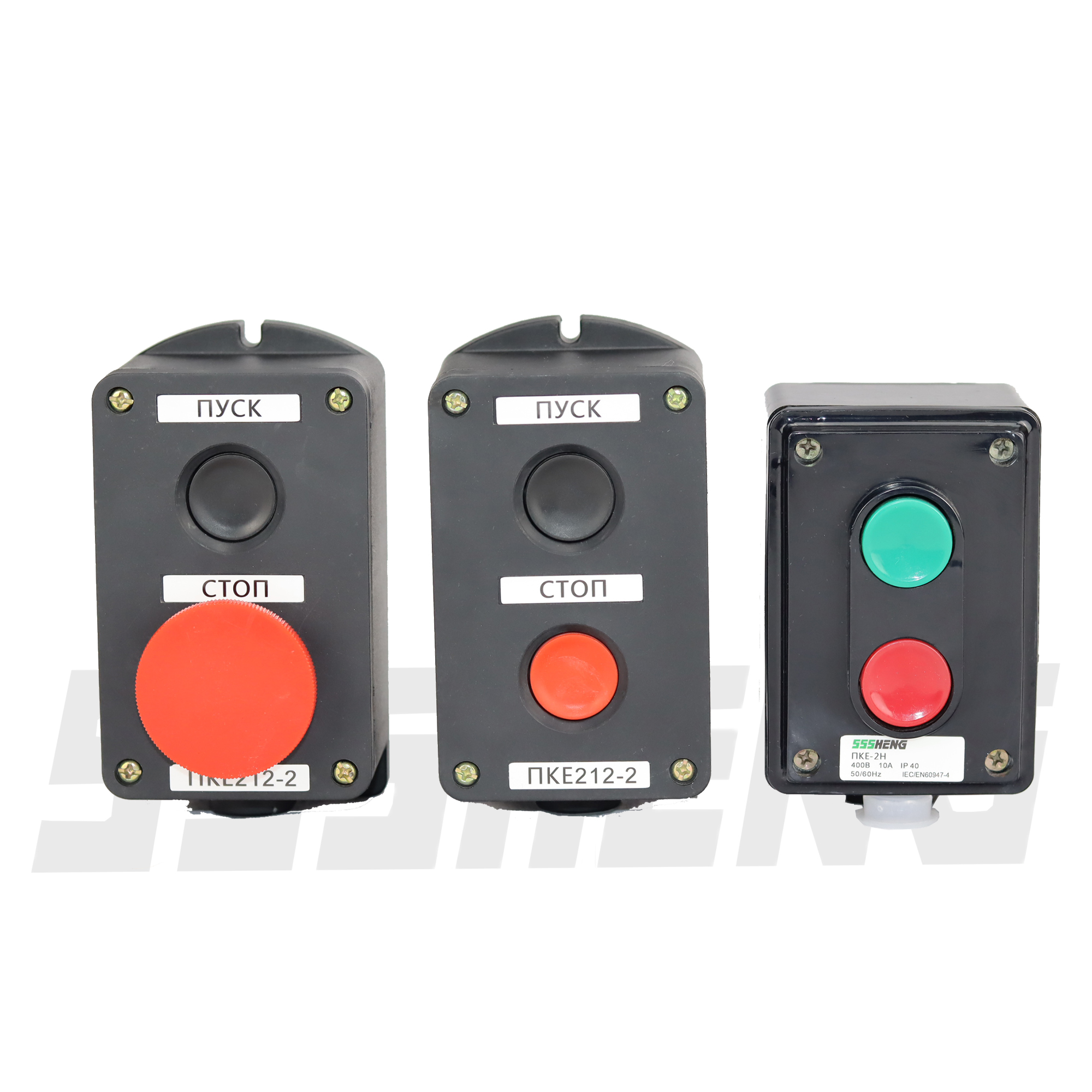 ПКЕ 212-2 У3,10А,IP40,Пост кнопочный