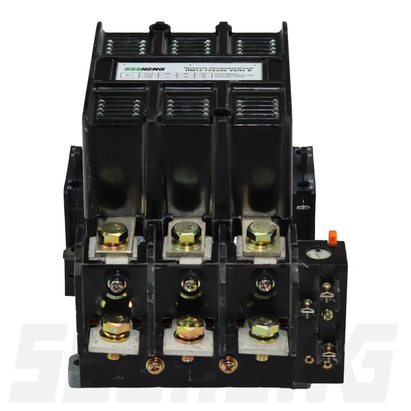 ПМ12-180200-УХЛ4,180А, 2з+2р,IP20,с реле РТТ-326(153-180А) пускатель электромагнитный