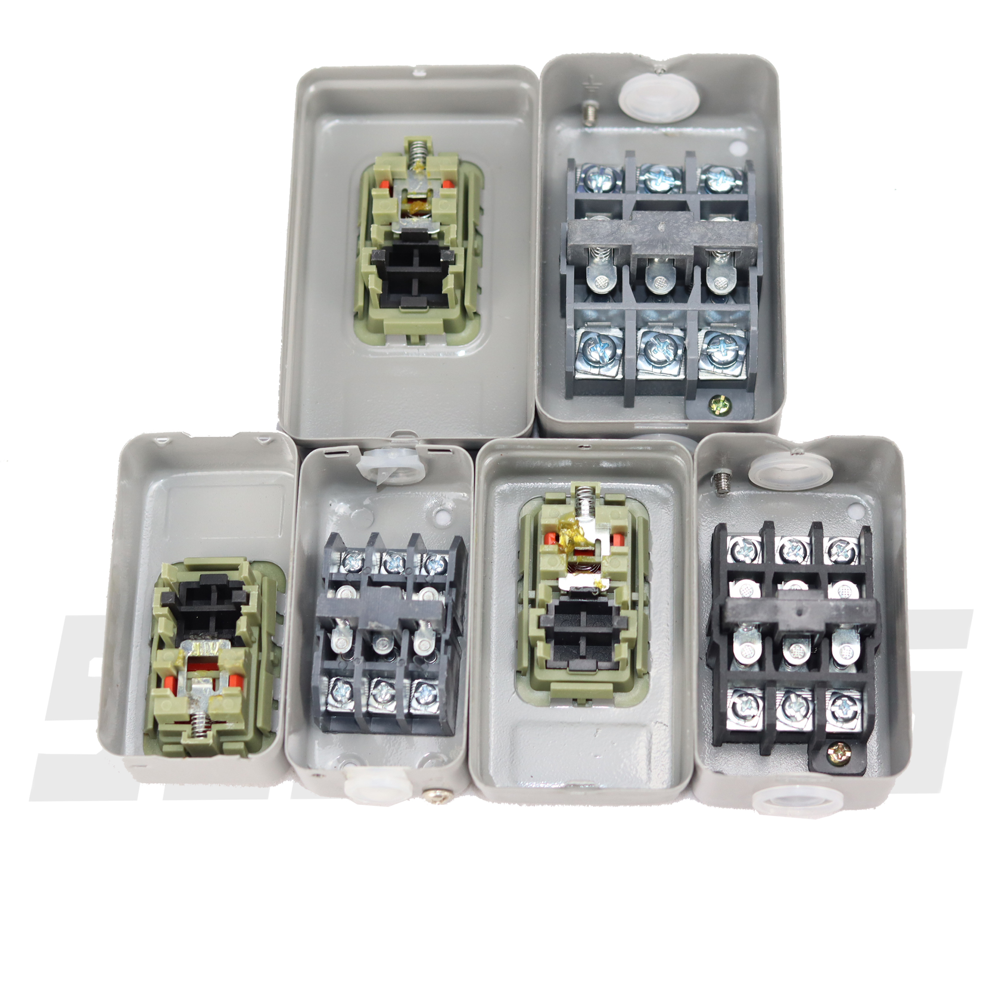 ВКИ-211,6А,3P,IP40,Bыключатели кнопочные с блокировкой