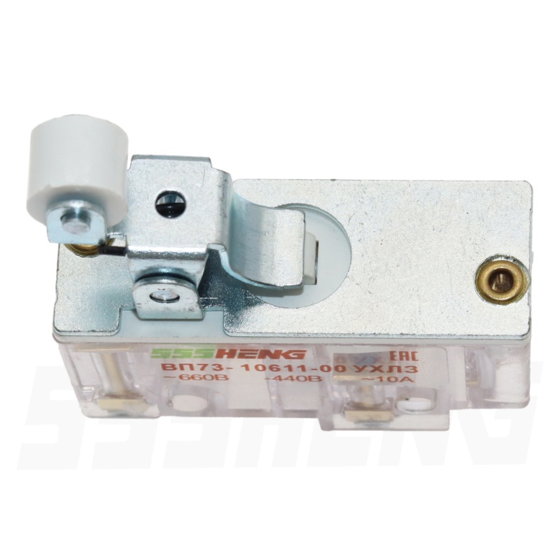 ВП73-10611 00 УХЛЗ,10A, IP00,1з+1р, рычаг укороченныйс роликом, Микровыключатели