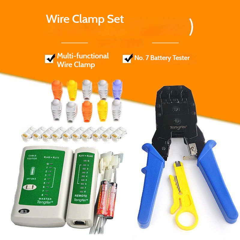 Универсальный набор для обжима RJ45: инструмент для монтажа и ремонта сетей