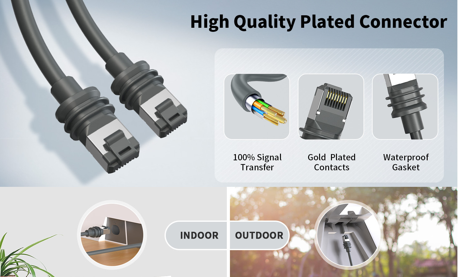 Для кросс-кабеля (кроссовера) Gen3 / Уличный кабель Starlink (поколение 3) / Удлинитель / Переходник / Соединительный кабель v3