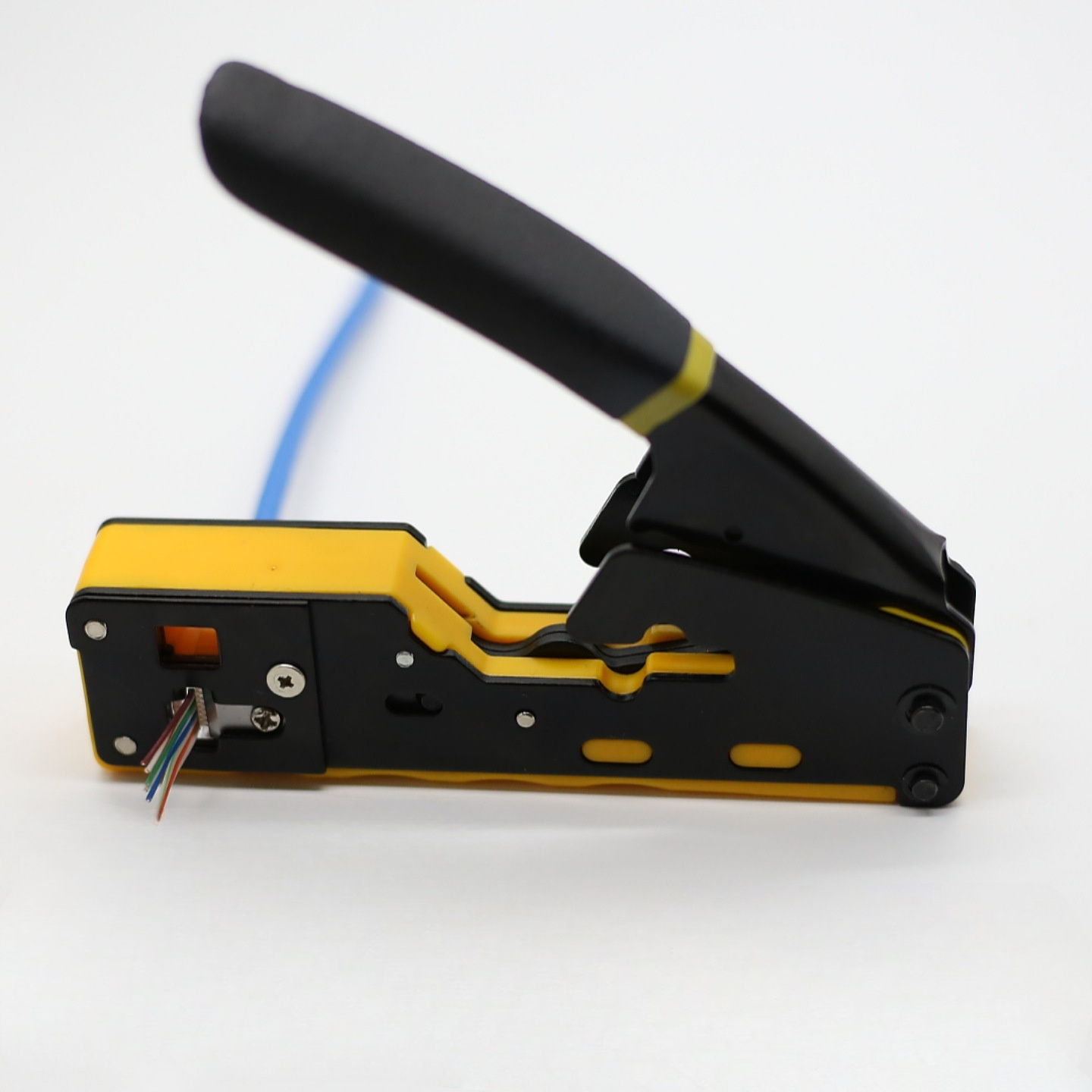 Профессиональный набор 11-в-1: Обжимной инструмент RJ45 в кейсе