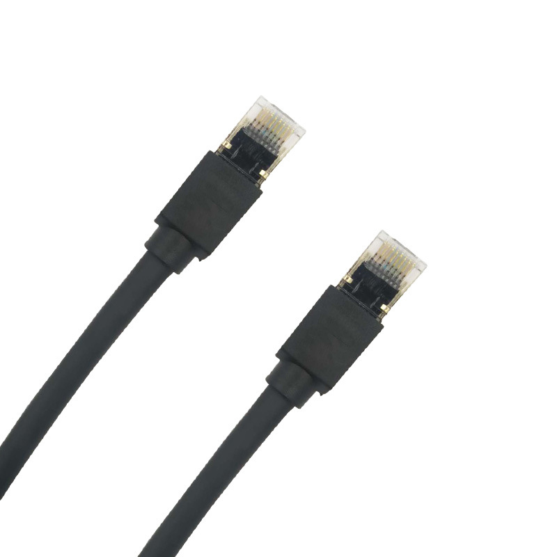 Сетевой кабель Ethernet Cat8 плетёный, 40 Гбит/с, 2000 МГц, высокоскоростной