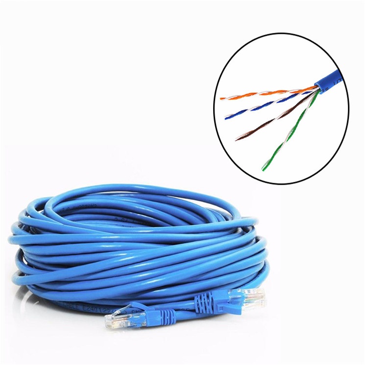 Патч-корд Ethernet Cat5e/Cat5 с экранированием, RJ45 (витая пара 5e категории)