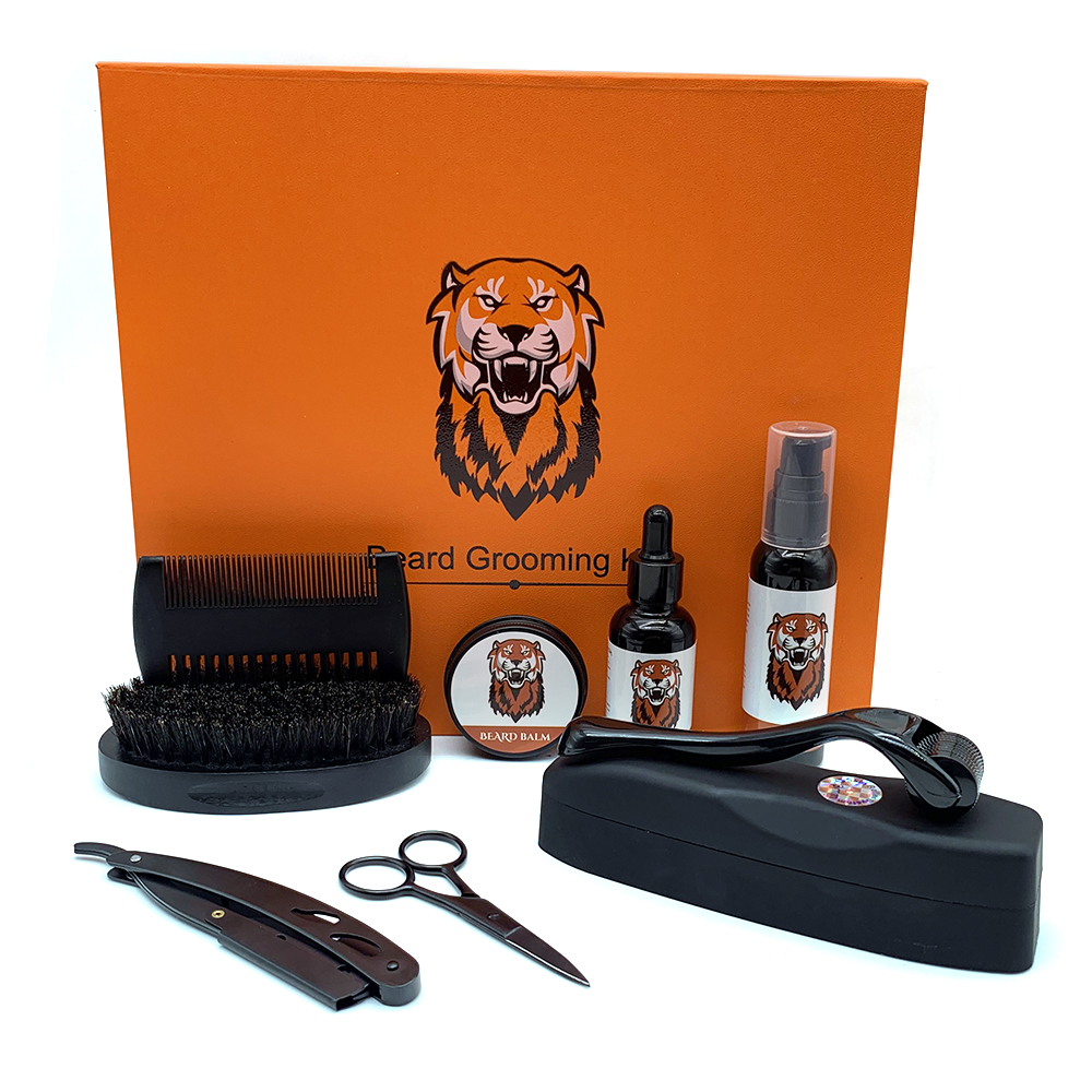 Набор для ухода за бородой Tiger Roaring Beard Care Kit для мужчин — отличный выбор для создания нового стиля бороды