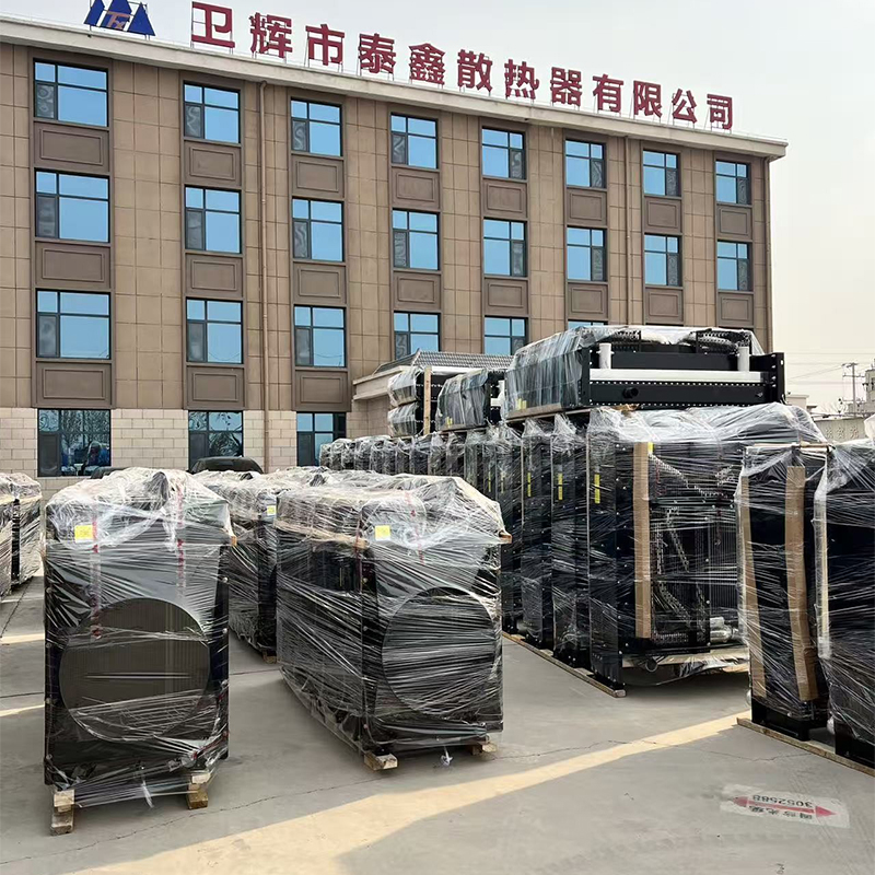 Отправка радиаторов для сельскохозяйственной техники полным грузовиком.