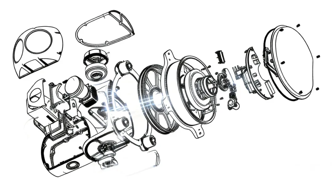 Изображение: Схема разборки капсулы